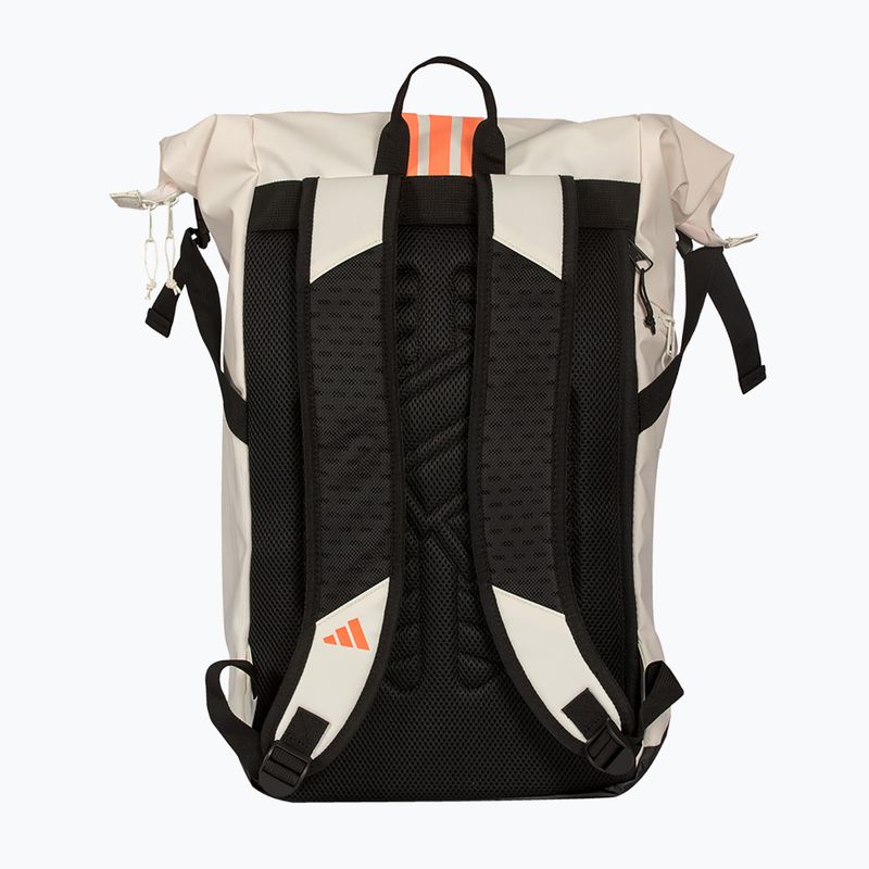 Padel-Rucksack adidas Multigame 2026 48 l off white/orange 3