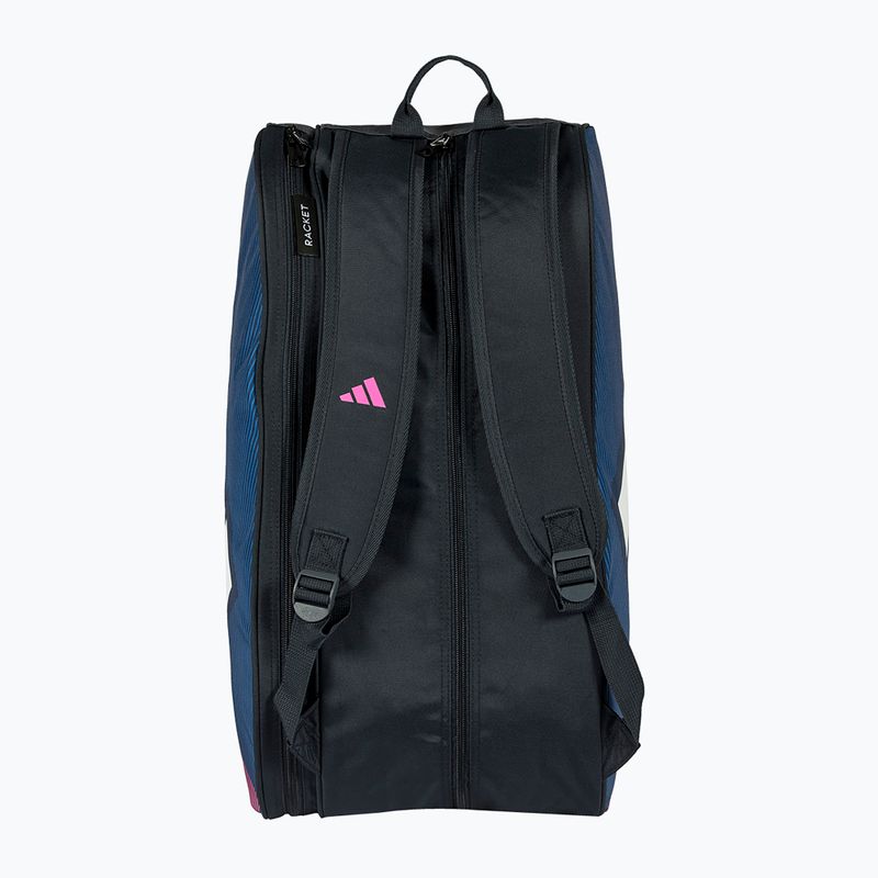 Padel-Tasche adidas Control Racket Bag 2026 blue/pink 4
