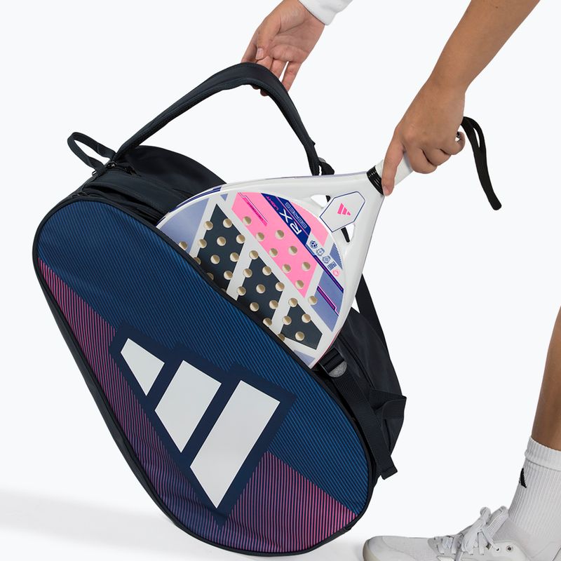 Padel-Tasche adidas Control Racket Bag 2026 blue/pink 6