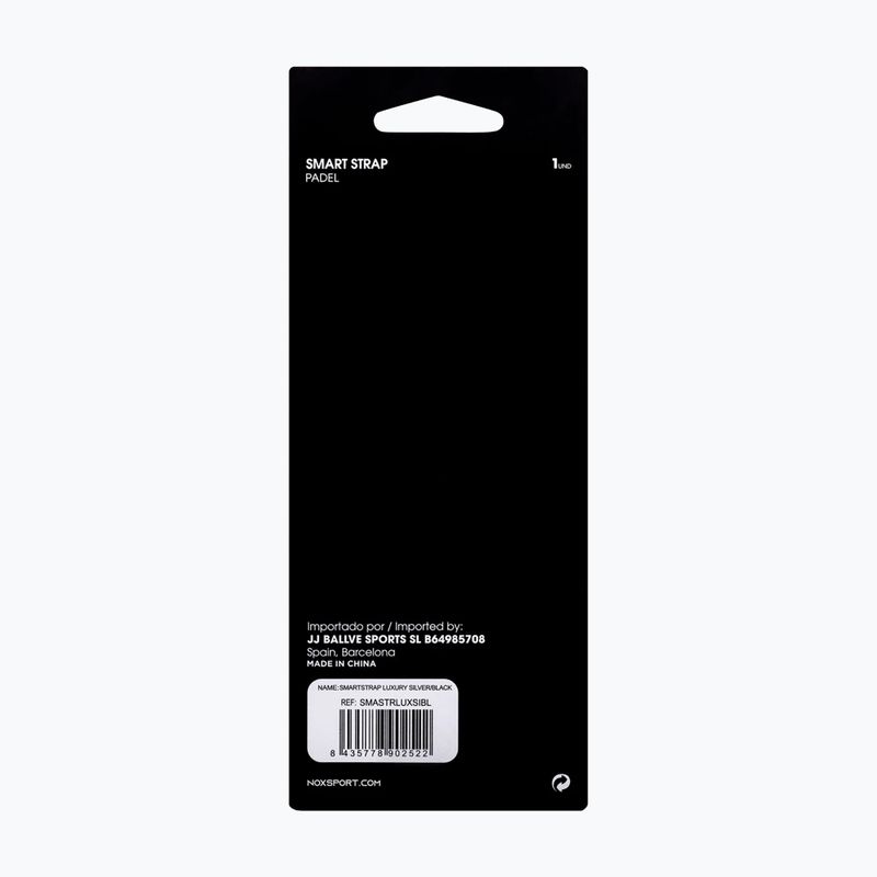 Handgelenkband NOX Luxury Smartstrap silver/black 2