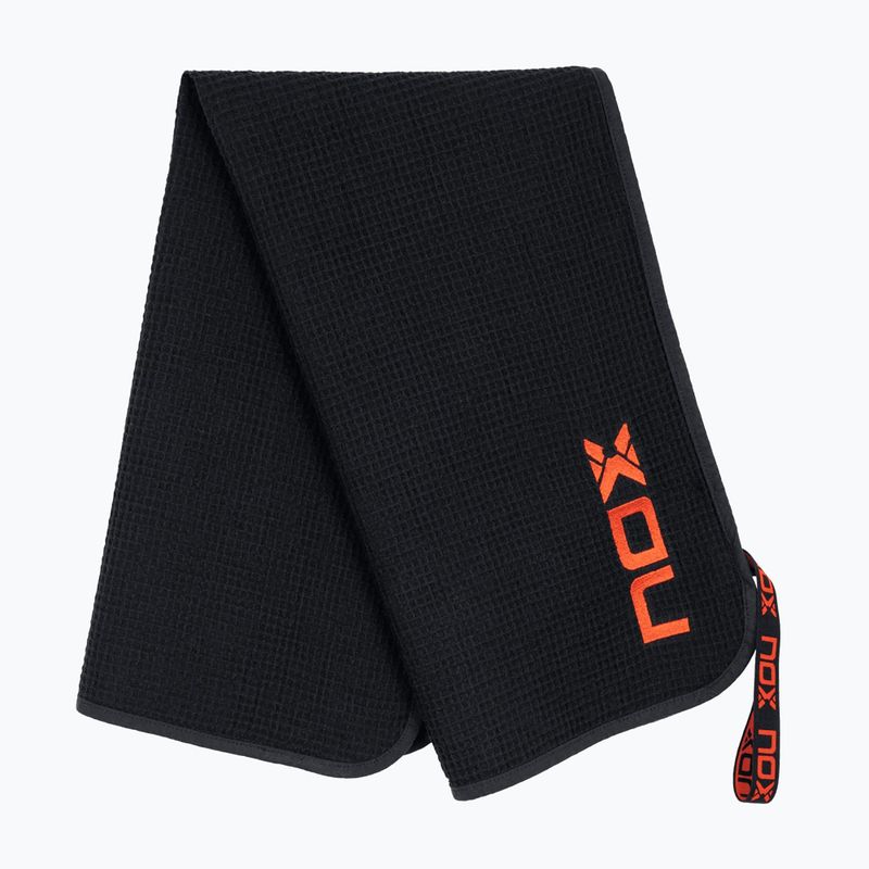 Handtuch NOX Cotton Towel black/red 3