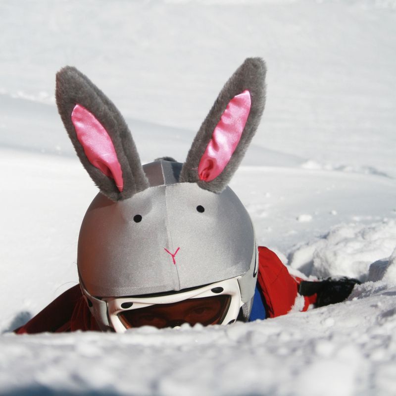 COOLCASC Bunny Helm Overlay grau 003 4