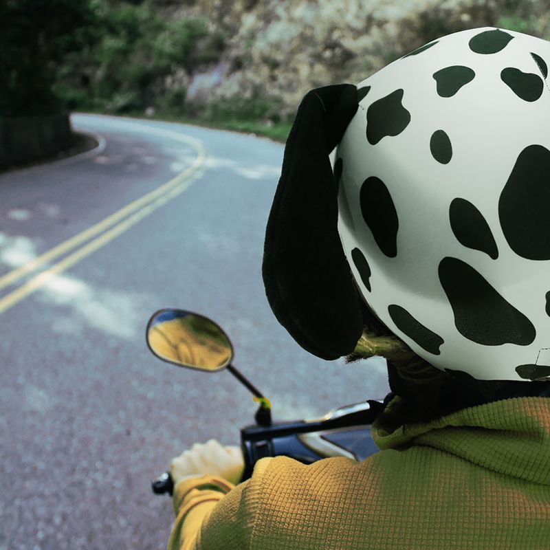 Helmüberzug COOLCASC Dalmatian 8