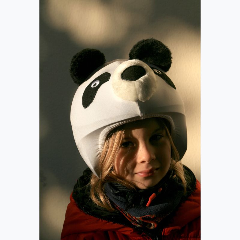 COOLCASC Panda Bär Helmüberzug weiß 42 8