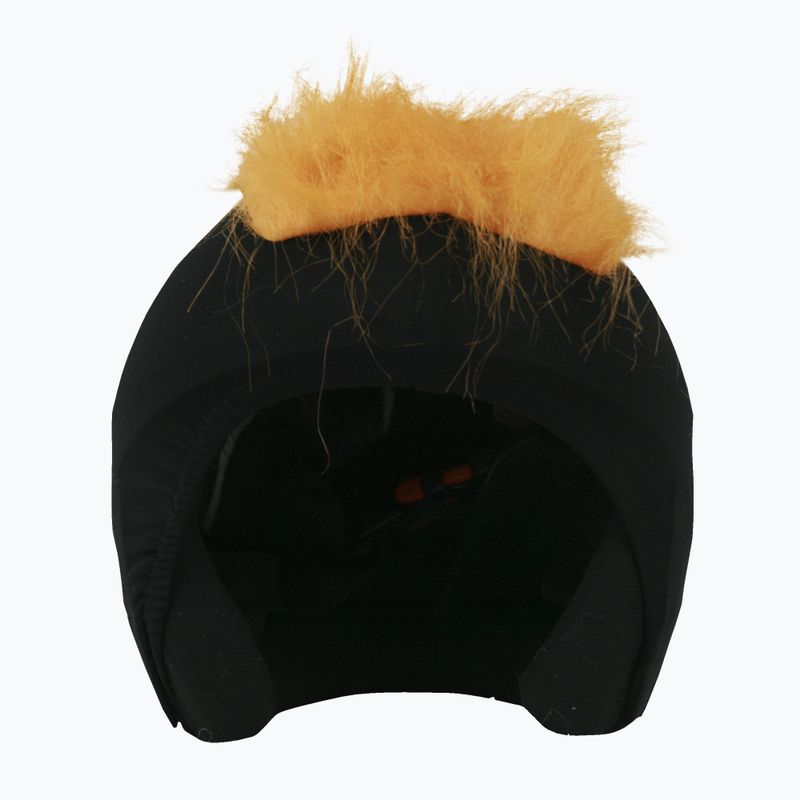 COOLCASC Furry Orange Helm Overlay schwarz S067 3