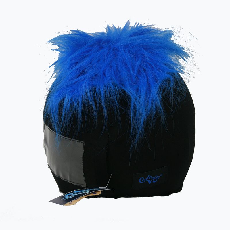 Helmüberzug COOLCASC Furry Blue 5