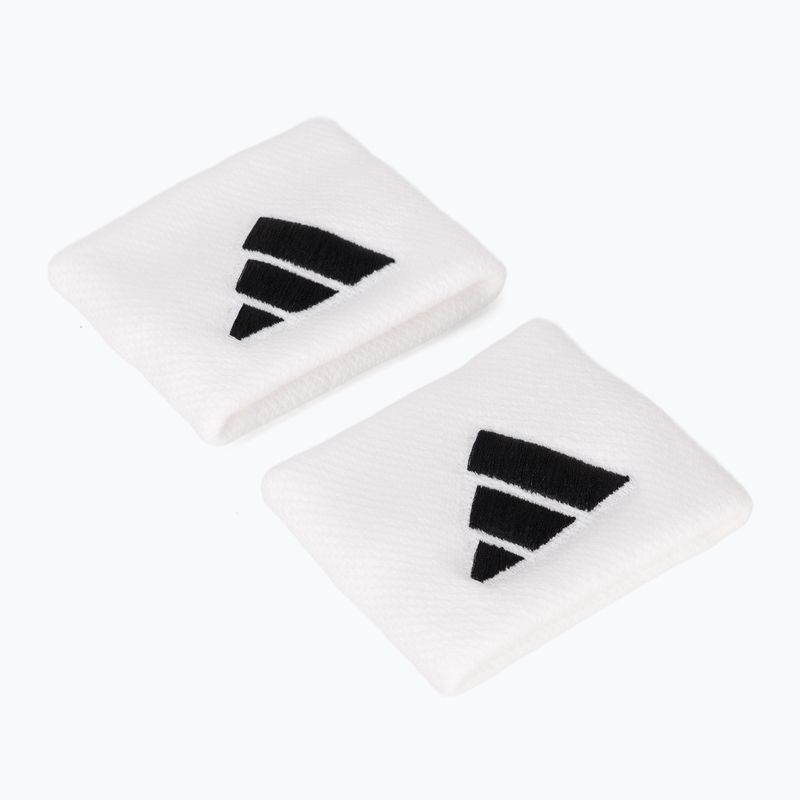 Schweißbänder adidas Wristband S 2 Stück white/black 2