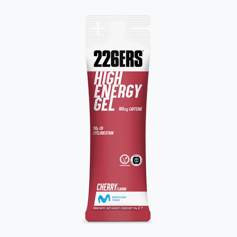 Energie Gel 226ERS High Energy Caffeine 76 g Kirsche