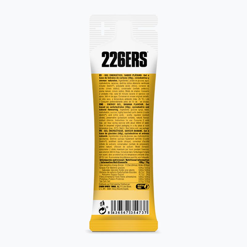 Energie Gel 226ERS High Energy 76 g Banane 2