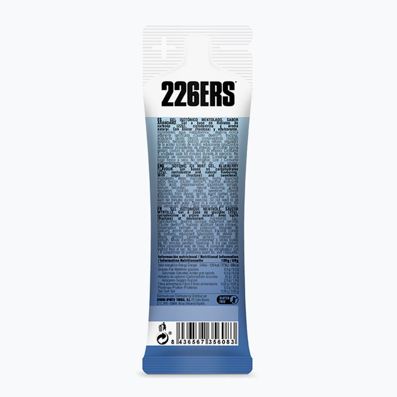 Energie Gel 226ERS Isotonic Ice 68 g Heidelbeer-Minze 2