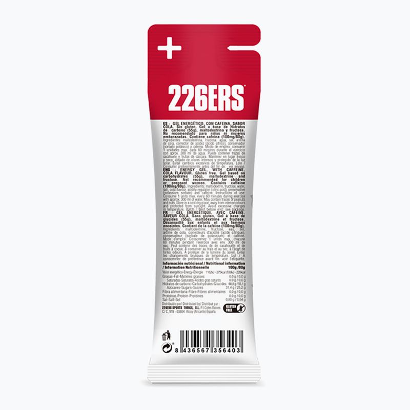 Energie Gel 226ERS  High Fructose 80 g Cola 2