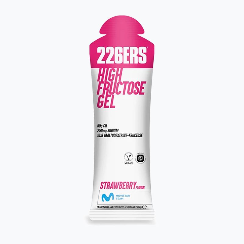 Energie Gel 226ERS  High Fructose 80 g Erdbeere