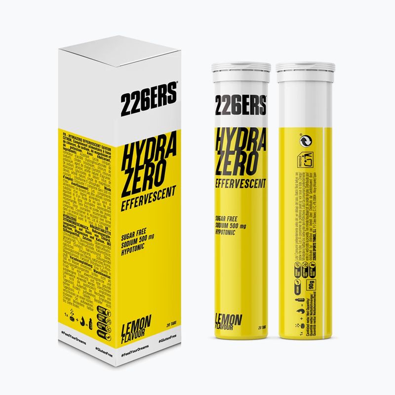 Hypotonisches Getränk 226ERS Hydrazero Effervescent 20 Tabs Zitrone 3