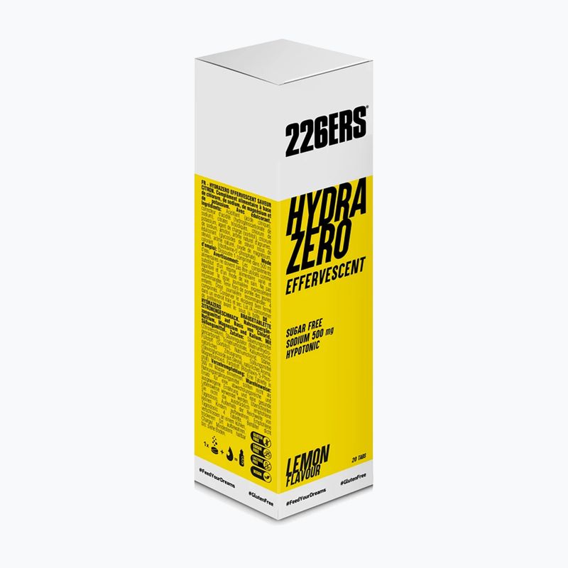 Hypotonisches Getränk 226ERS Hydrazero Brause 20 Tabletten Zitrone 4