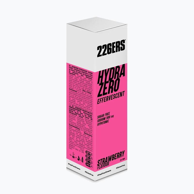 Hypotonisches Getränk 226ERS Hydrazero Brause 20 Tabletten Erdbeere 4