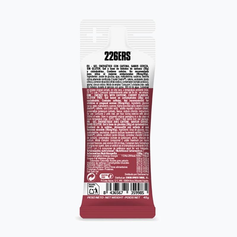 Energie-Gel 226ERS High Energy XS 45 g Koffein Kirsche 2