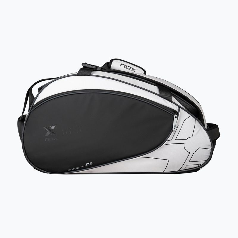 Padel-Tasche NOX Luxury Master Series Padelbag 60 l white/black