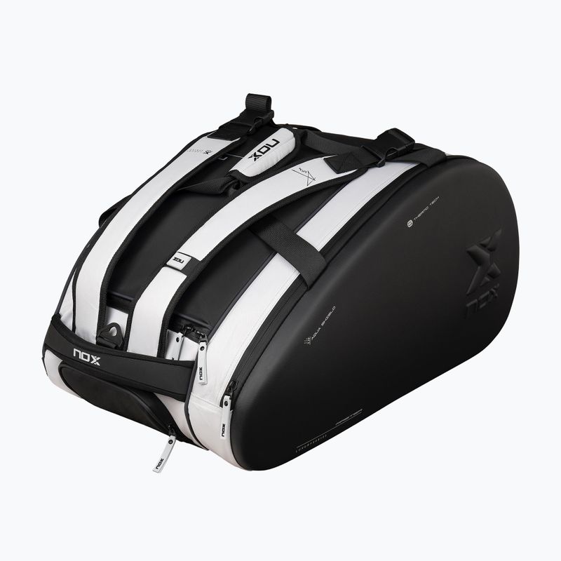 Padel-Tasche NOX Luxury Master Series Padelbag 60 l white/black 3