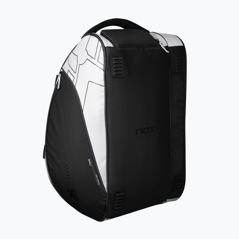Padel-Tasche NOX Luxury Master Series Padelbag 60 l white/black 4