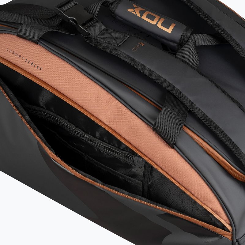 NOX Luxury Open Series Paddeltasche 60 l schwarz/braun 12
