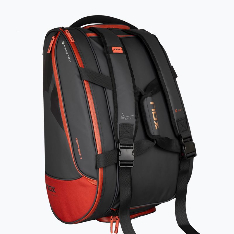 NOX Luxury Open Series Paddeltasche 60 l schwarz/rot 6