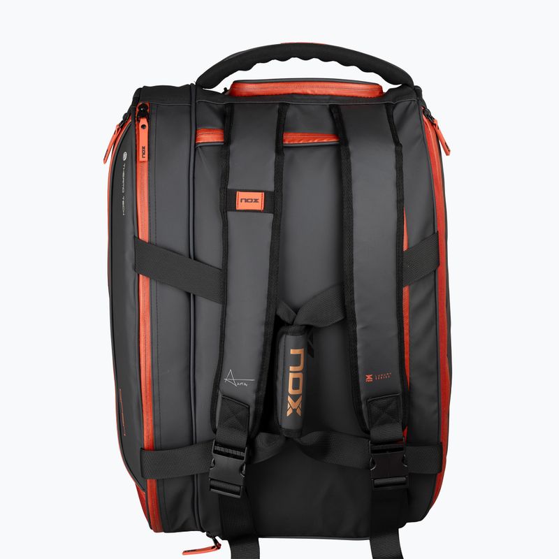 NOX Luxury Open Series Paddeltasche 60 l schwarz/rot 7