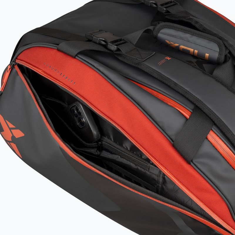 NOX Luxury Open Series Paddeltasche 60 l schwarz/rot 12