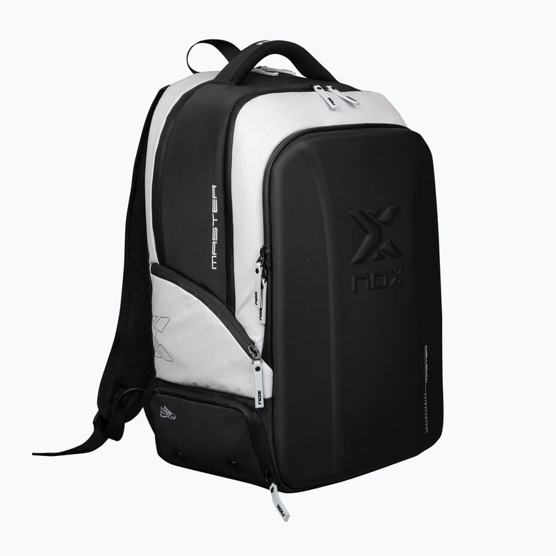 Padel-Rucksack NOX Luxury Master Series Backpack 30 l white/black 2