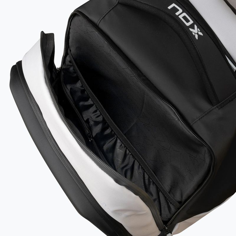 Padel-Rucksack NOX Luxury Master Series Backpack 30 l white/black 7