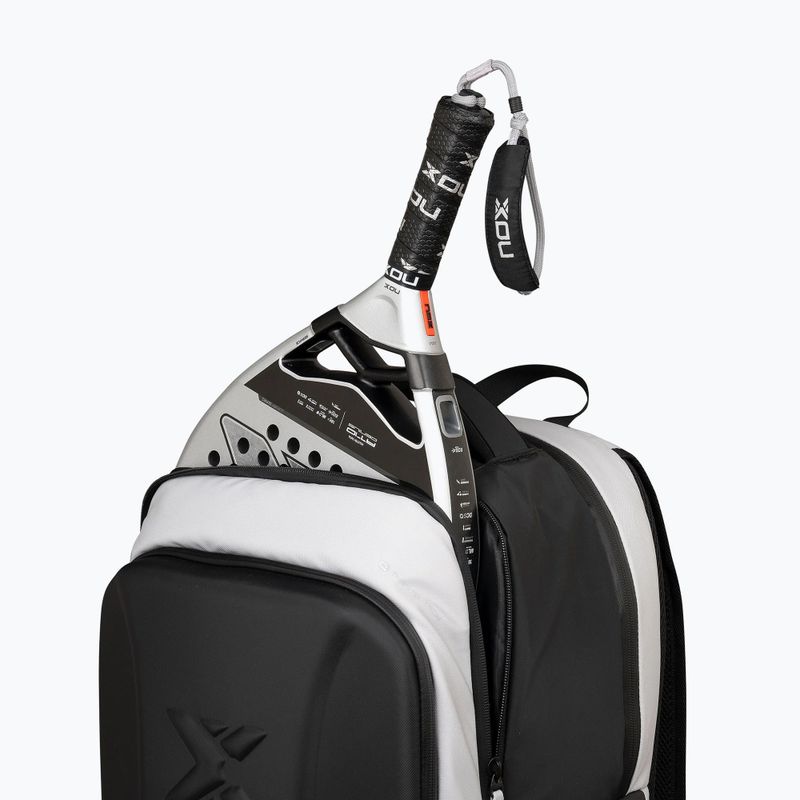 Padel-Rucksack NOX Luxury Master Series Backpack 30 l white/black 10
