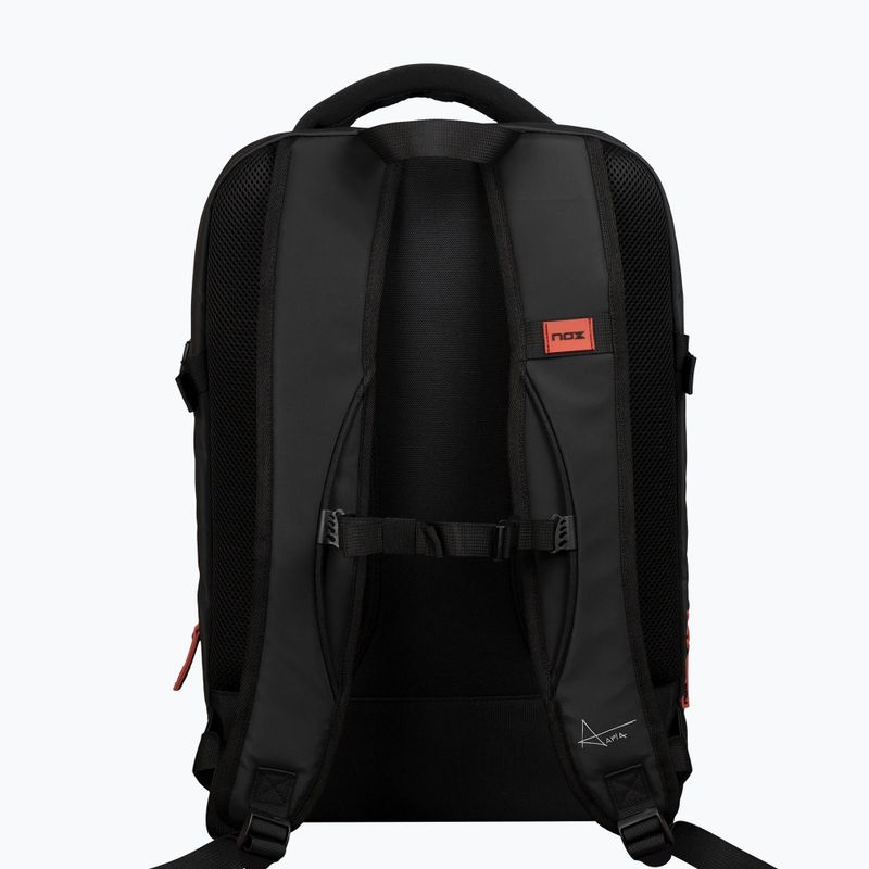Padel-Rucksack NOX Luxury Open Series Backpack 30 l black/red 2