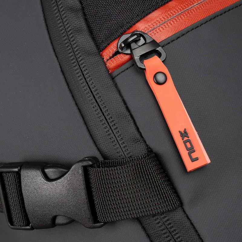 Padel-Rucksack NOX Luxury Open Series Backpack 30 l black/red 5