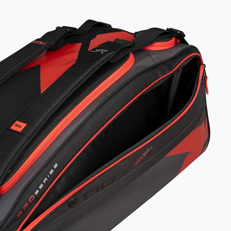 Padel-Tasche NOX AT10 XXL Padelbag 90 l grey/orange 7
