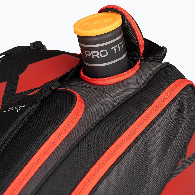 Padel-Tasche NOX AT10 XXL Padelbag 90 l grey/orange 10