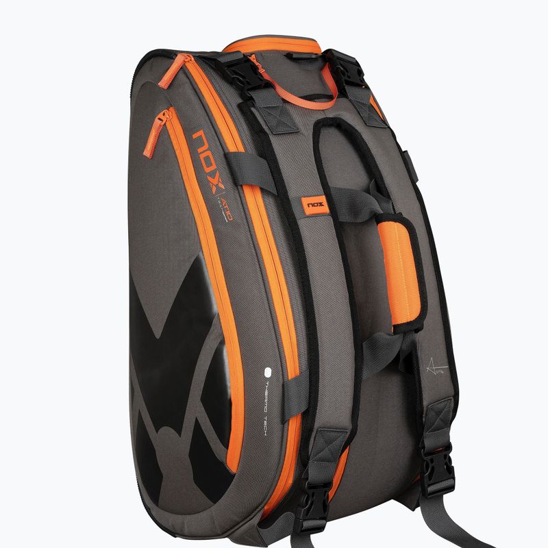 Padel-Tasche NOX AT10 Team 42 l grey/orange 3