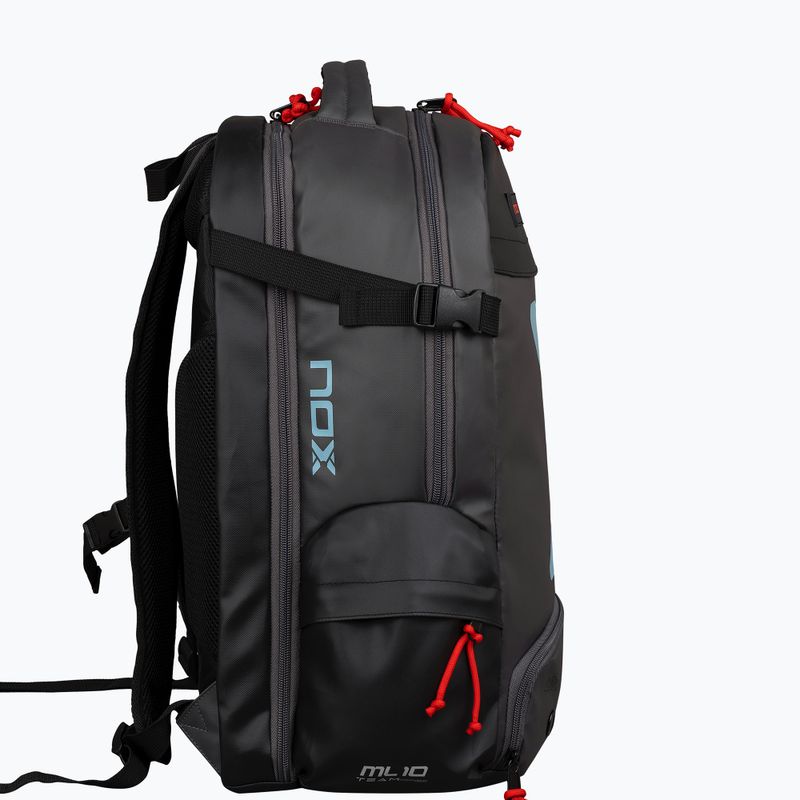 NOX ML10 Team schwarzer Padel-Rucksack 4