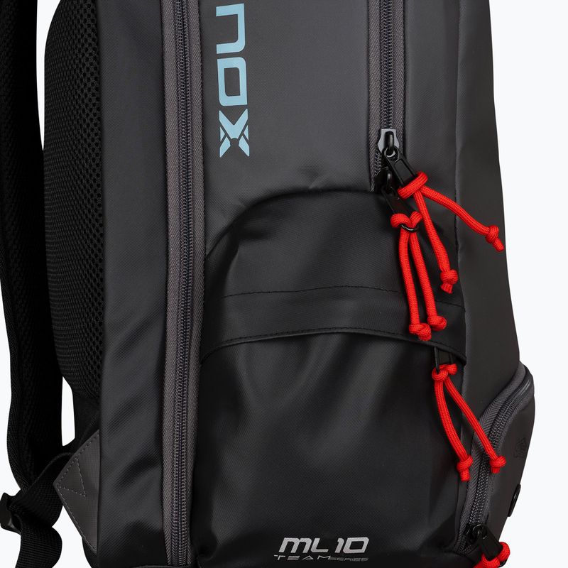 NOX ML10 Team schwarzer Padel-Rucksack 7