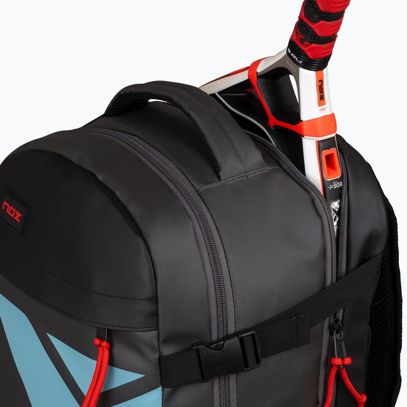 NOX ML10 Team schwarzer Padel-Rucksack 8