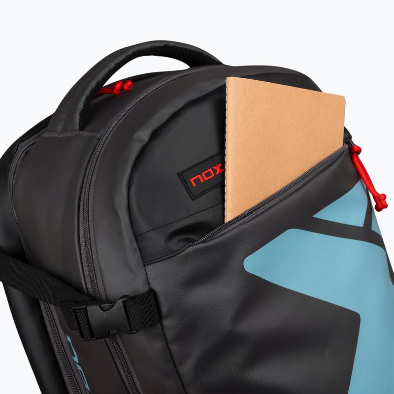 NOX ML10 Team schwarzer Padel-Rucksack 9