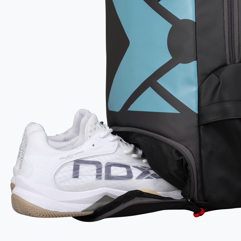 NOX ML10 Team schwarzer Padel-Rucksack 10
