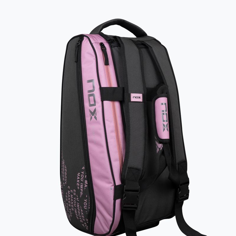 NOX Street Series Trinkrucksack 45 l grau/rosa 6