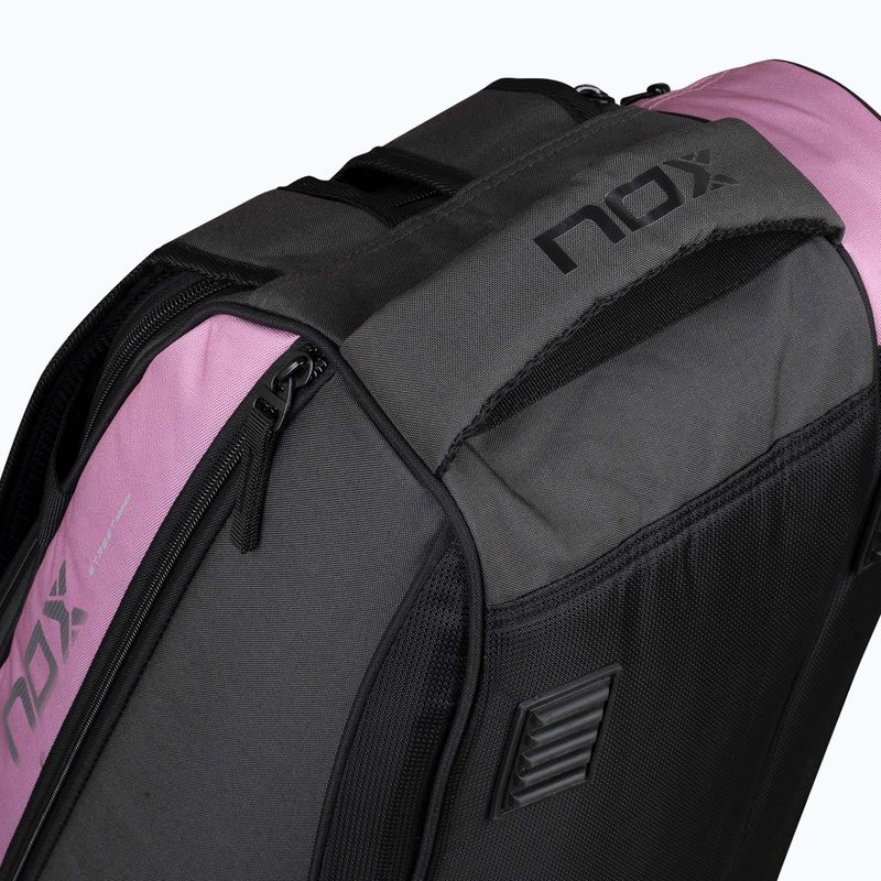 NOX Street Series Trinkrucksack 45 l grau/rosa 10