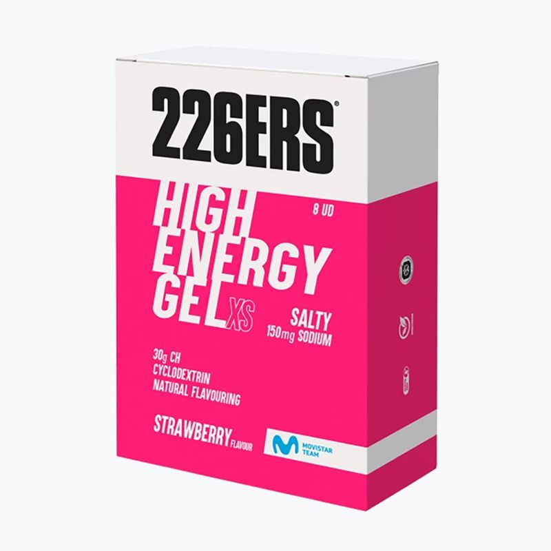 226ERS High Energy Gel 150mg 8 x 45 g salzige Erdbeere