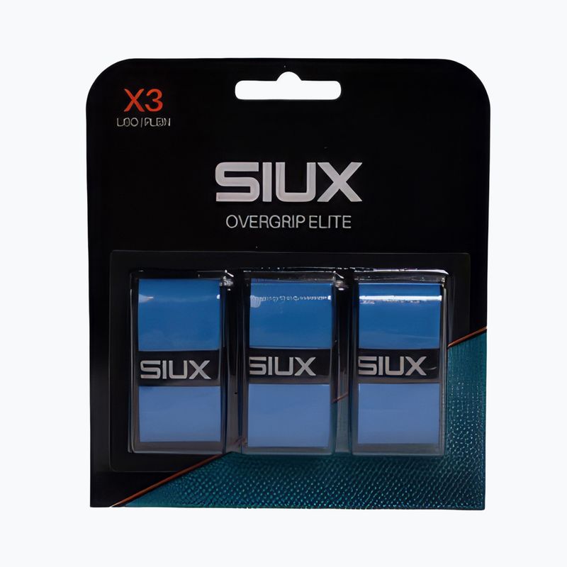 Padel-Overgrips Siux Elite Overgrip 3 pack blue