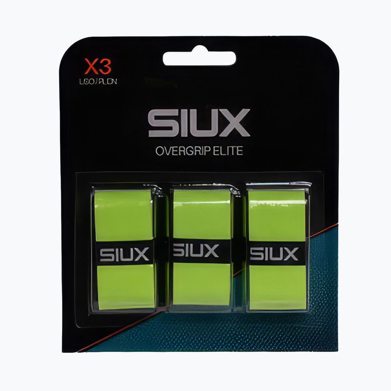 Padel-Overgrips Siux Elite Overgrip 3 pack green