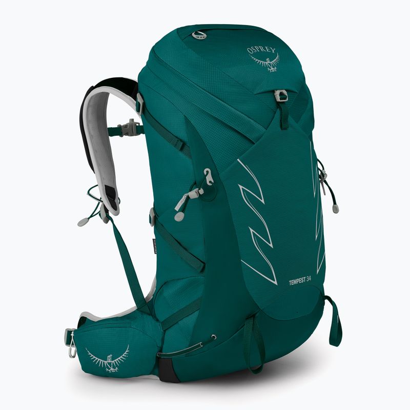 Frauen-Trekking-Rucksack Osprey Tempest 34 l jasper grün 2