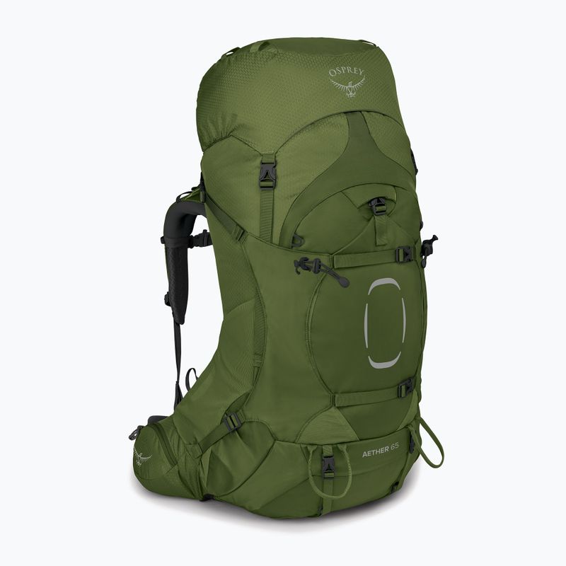 Herren-Trekking-Rucksack Osprey Aether 65 l Knoblauch senfgrün 5