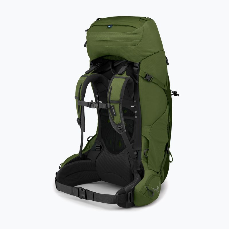 Herren-Trekking-Rucksack Osprey Aether 65 l Knoblauch senfgrün 6