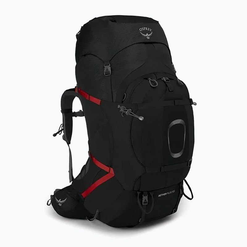 Herren-Trekking-Rucksack Osprey Aether Plus 100 l schwarz