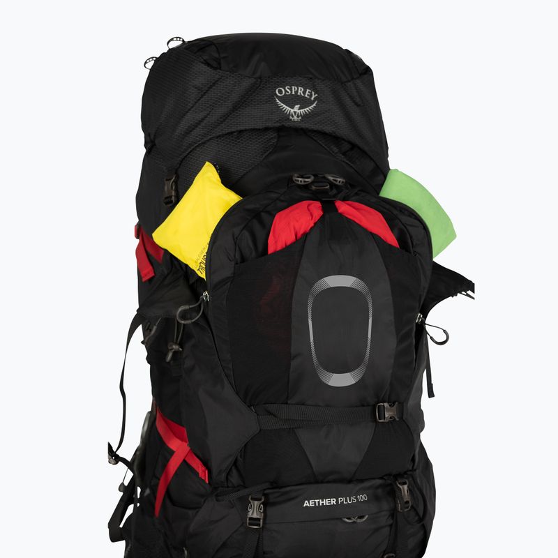 Herren-Trekking-Rucksack Osprey Aether Plus 100 l schwarz 4